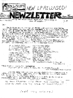 Newzletter No.7